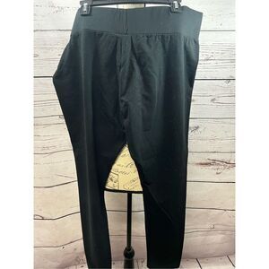 1000 Layers Black Leggings Womens‎ XL Pull On Comfort Casual Athleisure